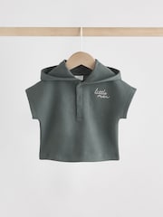 Mono Little Man - Hooded Sweat and Shorts Baby Set - Imagen 8 de 16