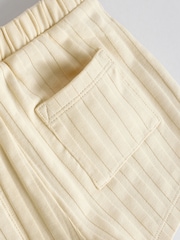 Neutral Polo Top and Shorts Baby Set - Image 11 of 11