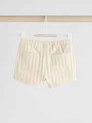 Neutral Polo Top and Shorts Baby Set - Image 6 of 11