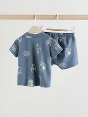 Blue Milk Club Baby T-Shirt and Shorts Set - Image 2 of 11