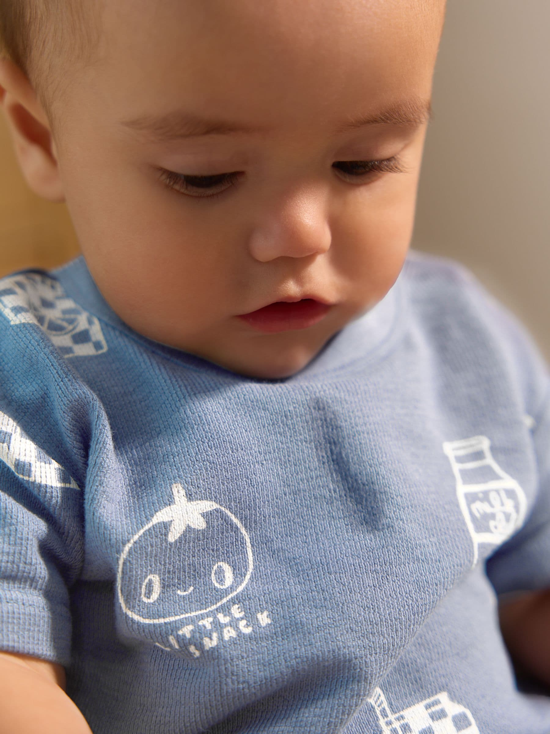 Buy Blue Milk Club T-Shirt and Shorts Set (0mths-2yrs) from Next