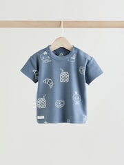 Blue Milk Club Baby T-Shirt and Shorts Set - Image 3 of 11