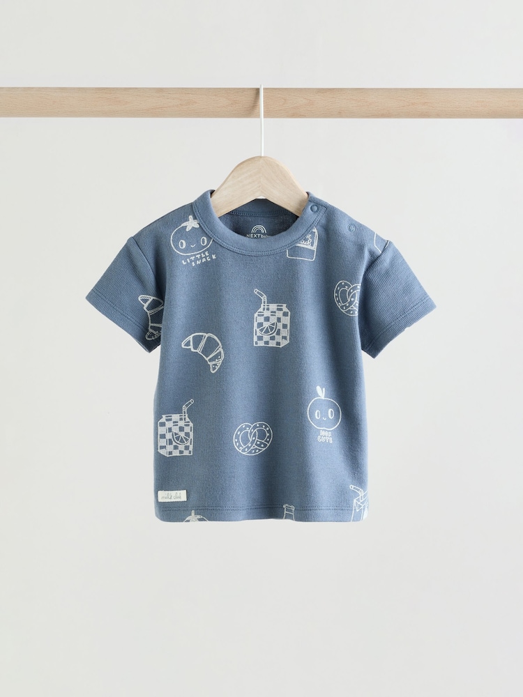 Blue Milk Club Baby T-Shirt and Shorts Set - Image 3 of 11