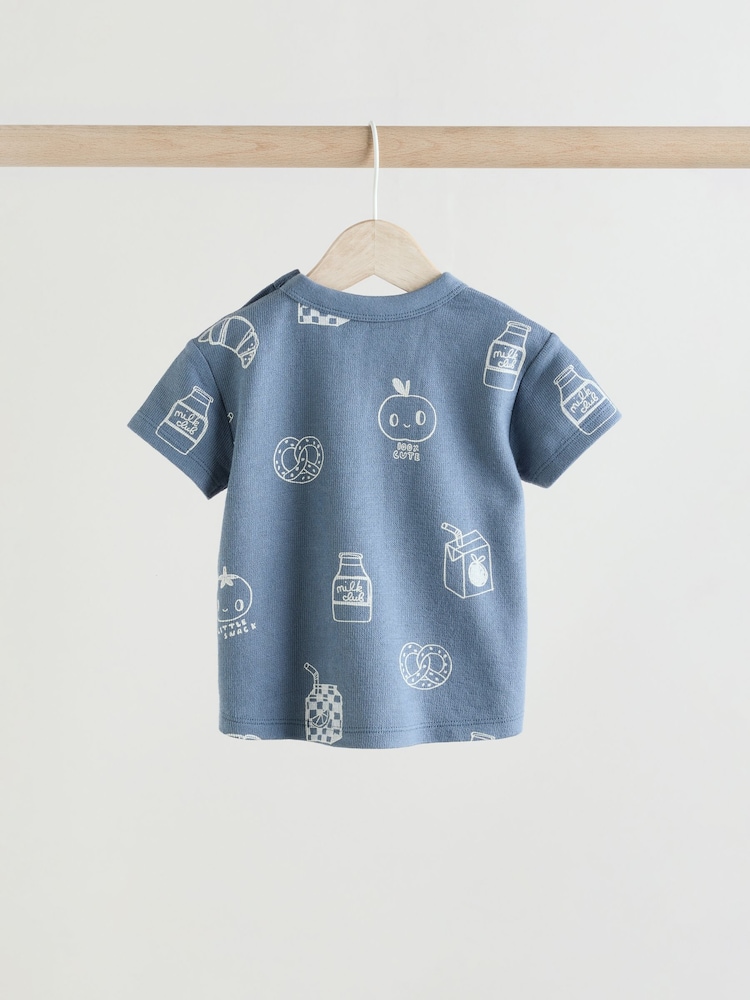 Blue Milk Club Baby T-Shirt and Shorts Set - Image 5 of 11
