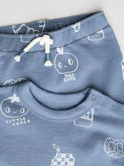 Blue Milk Club Baby T-Shirt and Shorts Set - Image 8 of 11