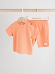 Orange Baby Top and Shorts Set - Image 1 of 11