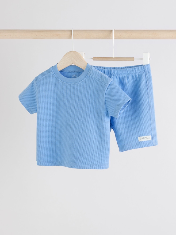 Blue Baby Top and Shorts Set - Image 1 of 10