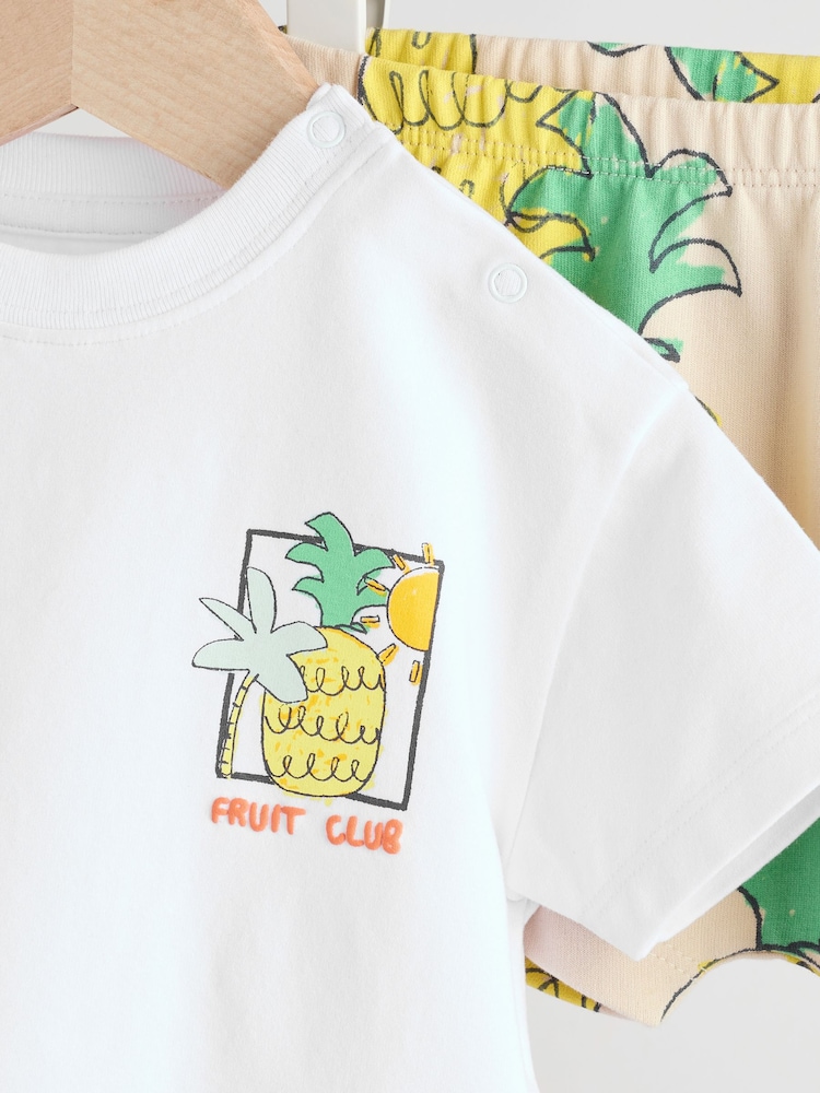 Bright Fruit Baby T-Shirt and Shorts Set - Image 7 of 11