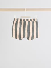 Negro/Blanco - Baby Sweatshirt and Shorts Set - Imagen 6 de 9