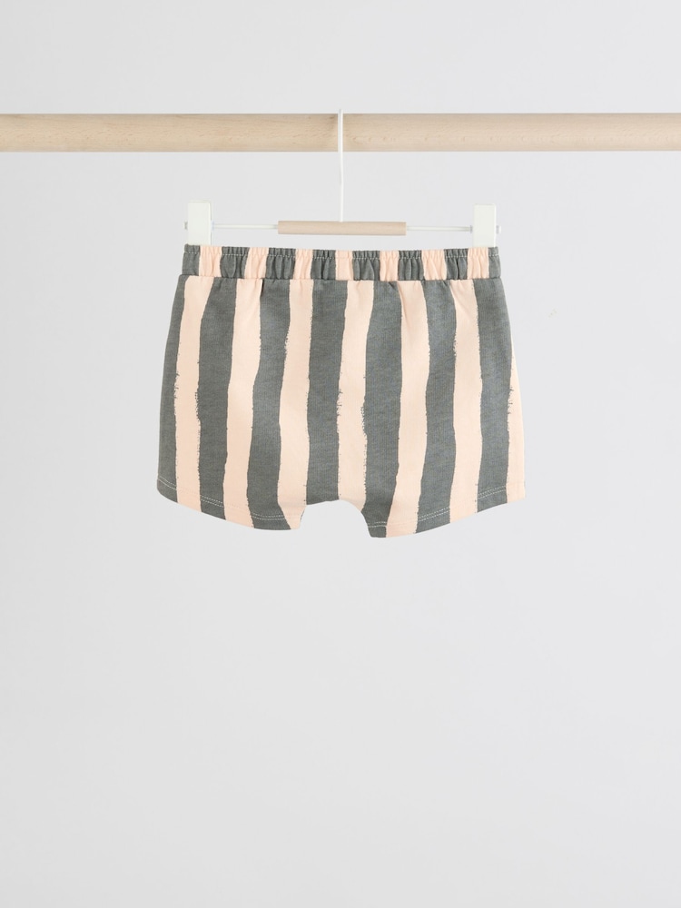 Black/White Baby Sweatshirt and Shorts Set - Image 6 of 9