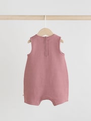Multi Baby 100% Cotton Rompers 2 Pack - Image 4 of 10