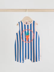Multi Baby 100% Cotton Rompers 2 Pack - Image 5 of 10