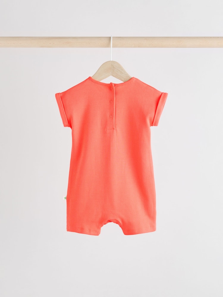 Bright Baby Rompers 3 Pack - Image 4 of 11