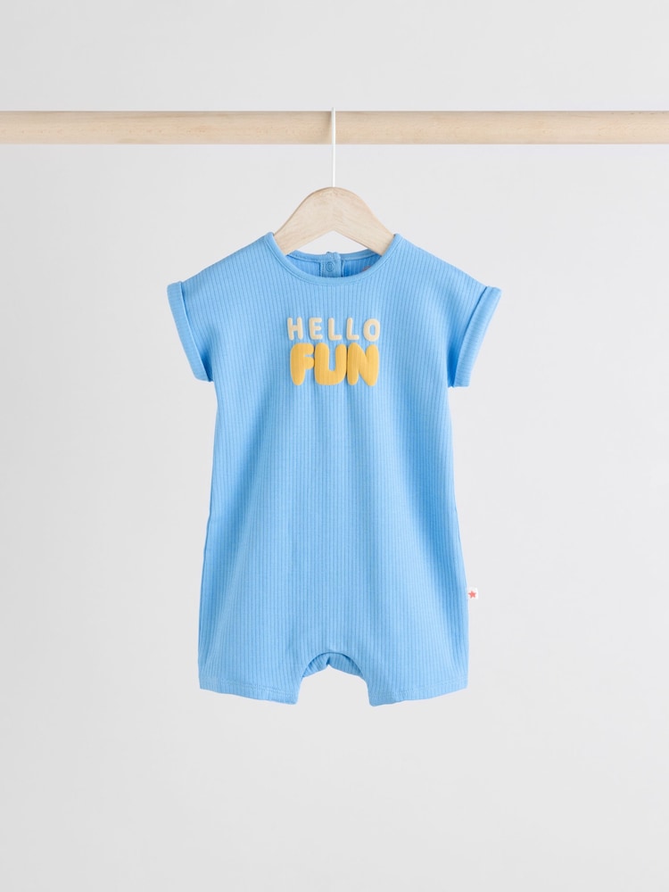 Bright Baby Rompers 3 Pack - Image 5 of 11