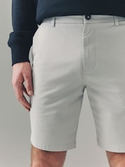 Bleu/Gris - Slim Fit (Slim Fit) - Lot de 2 shorts chino stretch - Image 5 de 12