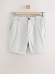Bleu/Gris - Slim Fit (Slim Fit) - Lot de 2 shorts chino stretch - Image 9 de 12