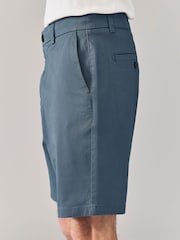 Bleu/Gris - Ajustement droit - Lot de 2 shorts chino stretch - Image 8 de 9