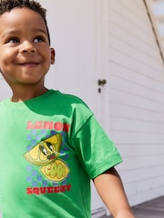 Green Lemon Squeezy 100% Cotton Short Sleeve Back Print T-Shirt (3mths-7yrs) - Image 3 of 3