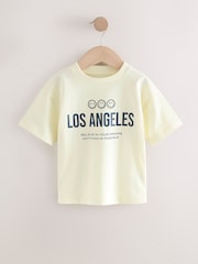 Multi Pastel Short Sleeve T-Shirts 5 Pack (3mths-7yrs) - Image 4 of 10