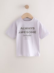 Multi Pastel Short Sleeve T-Shirts 5 Pack (3mths-7yrs) - Image 6 of 10