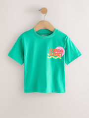 Hola Sol Short Sleeve T-Shirts 3 Pack (3mths-7yrs) - Image 3 of 7