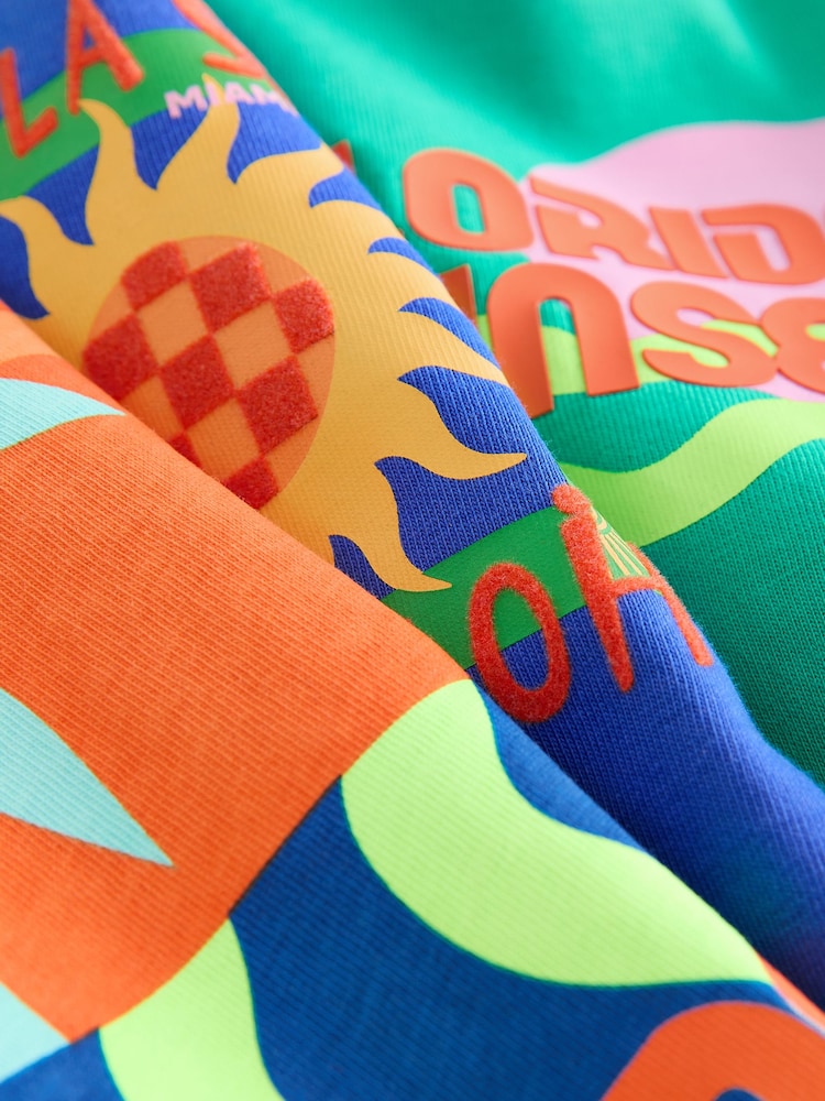 Hola Sol Short Sleeve T-Shirts 3 Pack (3mths-7yrs) - Image 6 of 7