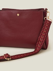 Accessorize Red Webbing Strap Crossbody Bag - Image 3 of 3