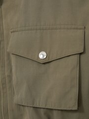 Reiss Giovana Hooded Utility Bomber Jacket - Image 4 of 4