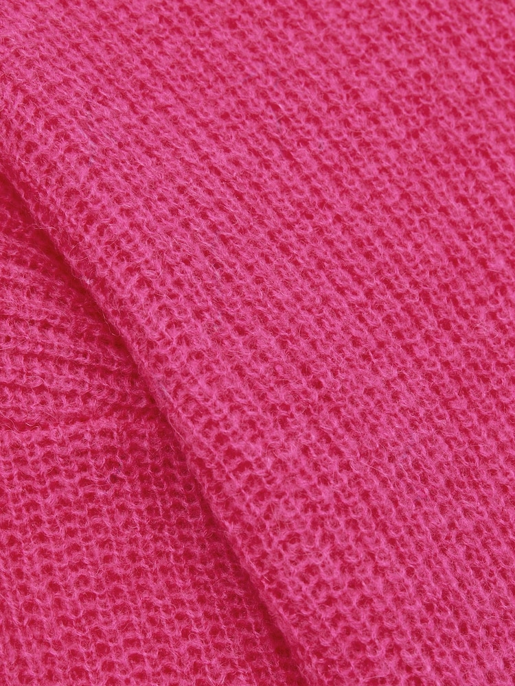 Rosa - Reiss Aluna Rib-Knit Jumper With Wool and Alpaca - Imagen 4 de 4