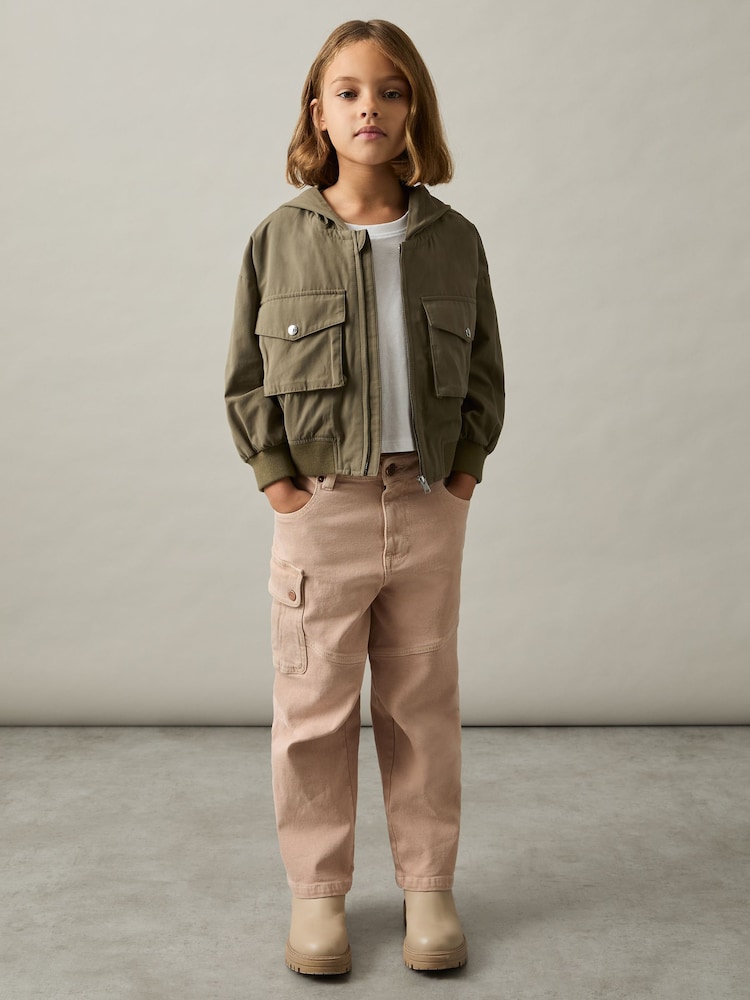 Chaqueta bomber utilitaria con capucha Giovana de Reiss - Imagen 1 de 4 Chaqueta bomber utilitaria con capucha Giovana de Reiss - Imagen 1 de 4