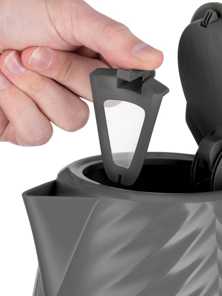 Russell Hobbs Grey Groove Kettle - Image 6 of 6 Russell Hobbs Grey Groove Kettle - Image 6 of 6