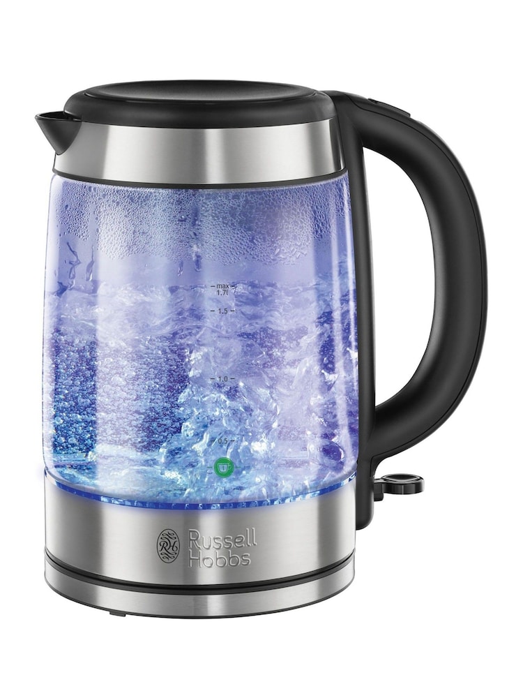 Russell Hobbs Black and Clear Illuminating Glass Kettle - Image 3 of 3