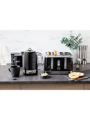 Russell Hobbs Black Inspire 4 Slice Toaster - Image 2 of 4