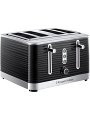 Russell Hobbs Black Inspire 4 Slice Toaster - Image 3 of 4