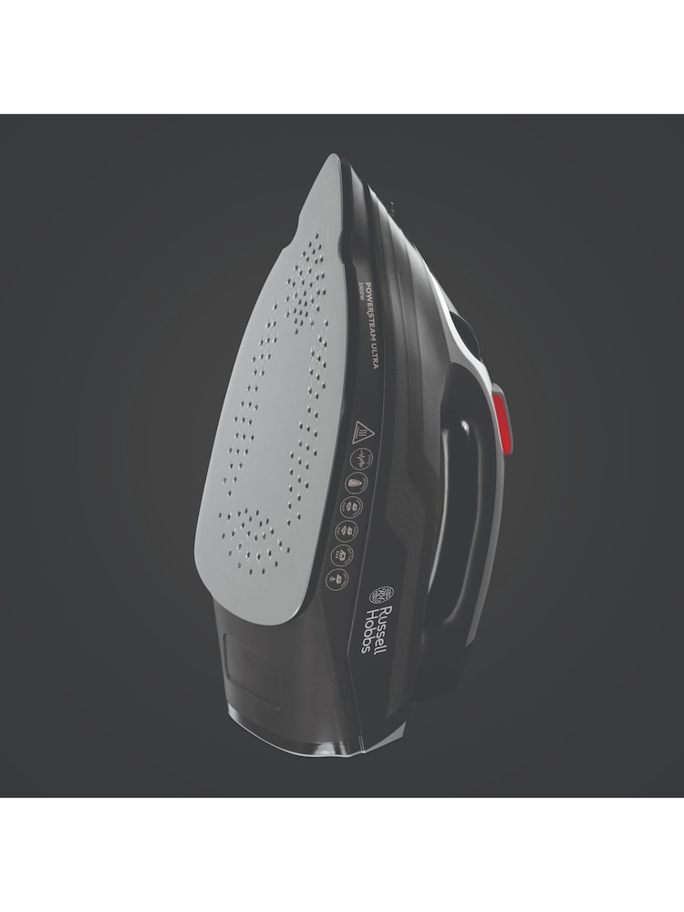 Russell Hobbs Black and Red 3100w Power Steam Iron - Image 2 of 6 Russell Hobbs Black and Red 3100w Power Steam Iron - Image 2 of 6