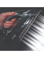 Russell Hobbs Black and Red 3100w Power Steam Iron - Image 5 of 6