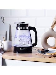 Russell Hobbs Black and Clear Classic Glass Kettle - Image 1 of 6