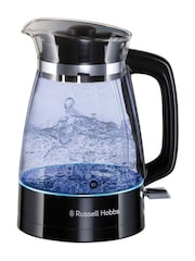 Russell Hobbs Black and Clear Classic Glass Kettle - Image 2 of 6