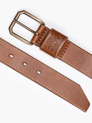 Levi's® Brown Wide Loop Two Horse Logo Belt - Image 2 of 3