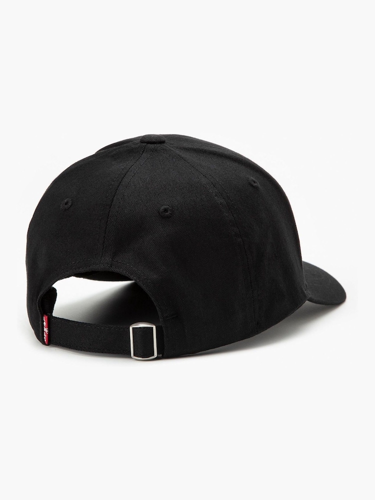 Levi's® Black Housemark logo Flexfiit Cap - Image 3 of 5