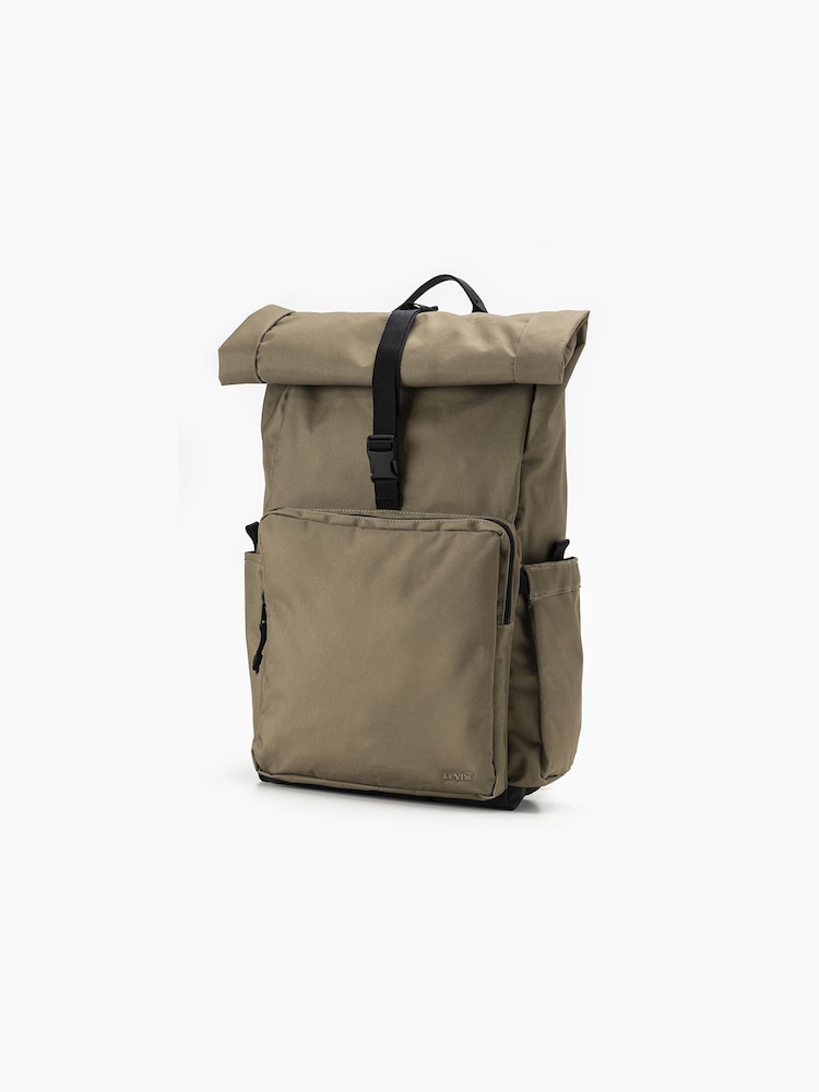 Levi's® Khaki/Stone LPack Rolltop Commuter Backpack - Image 1 of 6
