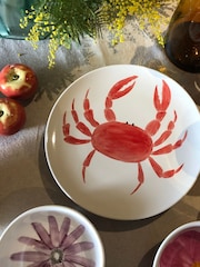 The Platera Red Marisco Cangrejo Dinner Plate - Image 1 of 3