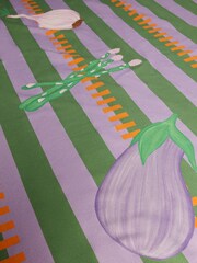 The Platera Green Veggie Tablecloth - Image 3 of 3