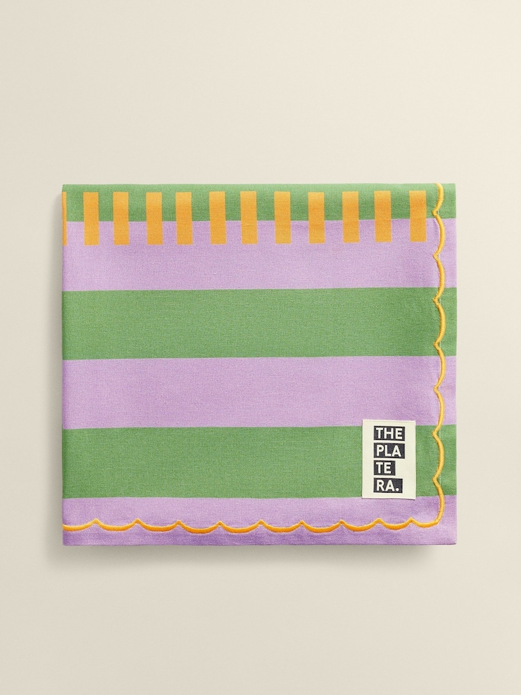The Platera Green Veggie Tablecloth - Image 1 of 3 The Platera Green Veggie Tablecloth - Image 1 of 3