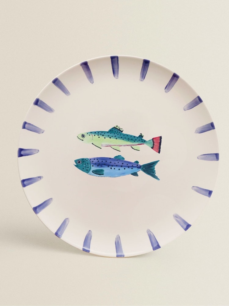 The Platera Blue Gone Fishing Damisela + Atun Salad Plate - Image 2 of 3