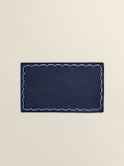 The Platera Blue Embroidery Placemat - Image 3 of 4