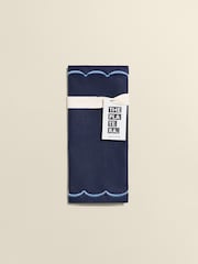 The Platera Blue Embroidery Placemat - Image 4 of 4