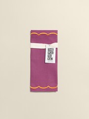 The Platera Pink Embroidery Placemat - Image 3 of 3