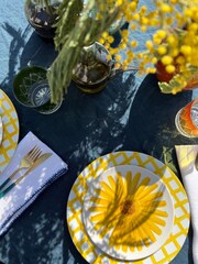 The Platera Yellow Margarita Salad Plate - Image 3 of 4