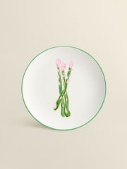 The Platera Green Veggies Asparagus Dinner Plate - Image 1 of 3